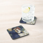 カントリーダンス – ルノアール印象派絵画の コースター (右側)