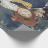 カントリーダンス – ルノアール印象派絵画の ラッピングペーパー (角)