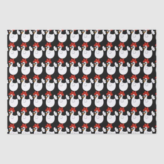 カントリーチキンファームティッシュペーパー 薄葉紙 (正面)