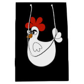 カントリーチキンファーム中抱き枕 ミディアムペーパーバッグ (正面)