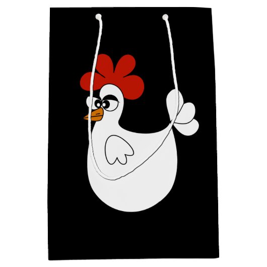 カントリーチキンファーム中抱き枕 ミディアムペーパーバッグ (正面)