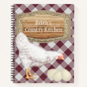 カントリーチキンレシピ ノートブック (正面)
