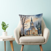 カントリーチャーチ、カントリークリスマスチャーチ、チャーチ クッション (椅子)