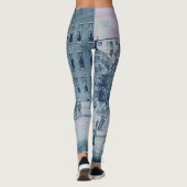 カントリーチャームウマートレーン自転車1871リトグラフ レギンス (裏面)