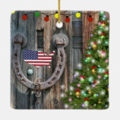 カントリーチャームクリスマス セラミックオーナメント (裏面)