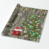 カントリーチャームクリスマス ラッピングペーパー (アンロールド)