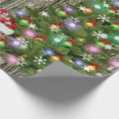 カントリーチャームクリスマス ラッピングペーパー (角)