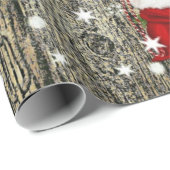 カントリーチャームクリスマス ラッピングペーパー (ロールコーナー)