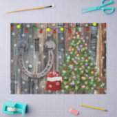 カントリーチャームクリスマス 薄葉紙 (クラフト)