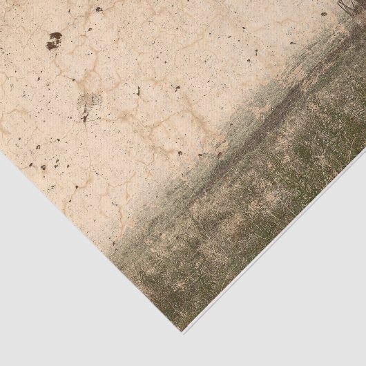 カントリーツリー素朴ヴィンテージアンティークベージュファーム 薄葉紙 (詳細)