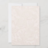 カントリーツールドレザーウェスタンバラカウボーイ結婚ズ 招待状 (裏面)