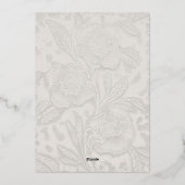 カントリーツールレザーウェスタン素朴金ゴールド結婚ズ 箔招待状