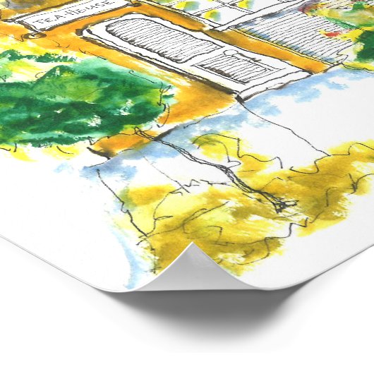 カントリーティーハウス ポスター (角)