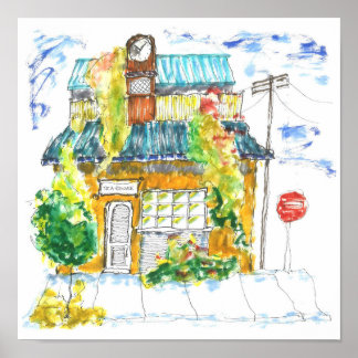 カントリーティーハウス ポスター