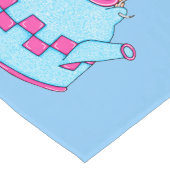 カントリーティーポット3テーブルランナー ロングテーブルランナー (コーナー)