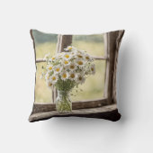 カントリーデイジーブーケ入り窓 クッション (裏面)