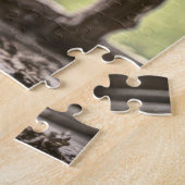 カントリーデイジーブーケ入り窓 ジグソーパズル (側面)