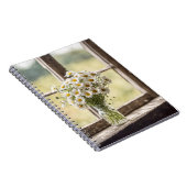 カントリーデイジーブーケ入り窓 ノートブック (右側)