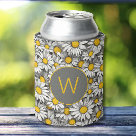 カントリーデイジーモノグラム 缶クーラー