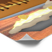 カントリーデザートプリント ポスター (角)