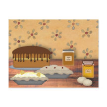 カントリーデザートレシピカード