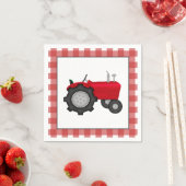 カントリートラクターパーティー紙ナプキン スタンダードカクテルナプキン (インサイチュ)