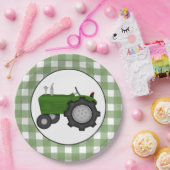 カントリートラクターパーティー紙プレート ペーパープレート (パーティー)