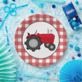 カントリートラクターパーティー紙プレート ペーパープレート (パーティー)