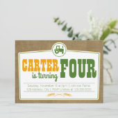 カントリートラクター招待状 招待状 (スタンド正面)