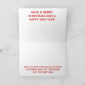 カントリーハイバーレクリスマスカード シーズンカード (内部)