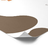 カントリーハイランドカウミイファーストロデオ誕生日 ポスター (角)