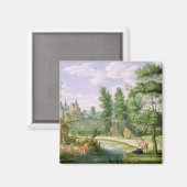 カントリーハウスの敷地内の姿 マグネット (正面/裏面)