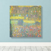 カントリーハウスバイザatterseeバイグスタフクリムト キャンバスプリント (インサイチュ (ウッドフロア))