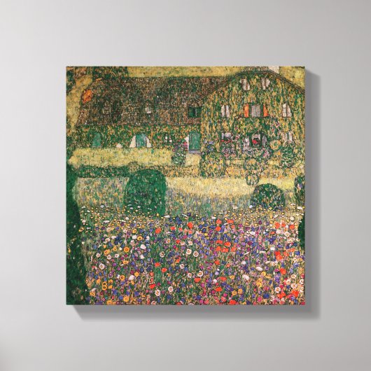 カントリーハウスバイザattersee, c.1914 キャンバスプリント (正面)