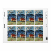 カントリーハウスワインラベル ラベル (フルシート)