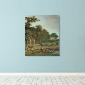 カントリーハウス キャンバスプリント (インサイチュ (ウッドフロア))