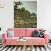 カントリーハウス キャンバスプリント (インサイチュ (リビング))