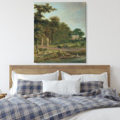 カントリーハウス キャンバスプリント (インサイチュ (寝室))