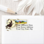 カントリーハロウィーンとウィッチヴィンテージハロウィーン ラベル (インサイチュ)