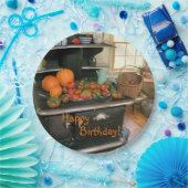 カントリーハーベストクックストーブ ペーパープレート (パーティー)