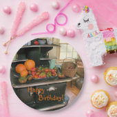 カントリーハーベストクックストーブ ペーパープレート (パーティー)