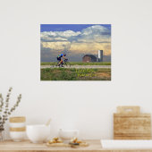 カントリーバイク乗り ポスター (キッチン)