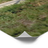 カントリーバイク乗り ポスター (角)