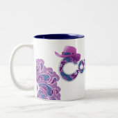 カントリーバベデニムブルーピンクマグ ツートーンマグカップ (左)