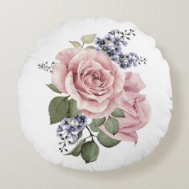 カントリーバラリバーシブル ラウンドクッション