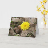カントリーバンプキン カード (黄色い花)
