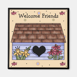 カントリーバードハウス冷蔵庫用マグネット マグネット