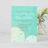 カントリーバーラップサンドドル結婚式招待状 招待状 (スタンド正面)