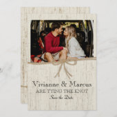 カントリーバーンウッド日付を保存 セーブザデート (正面/裏面)