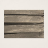 カントリーバーンウッド結婚式の引き出物ラベル (裏面)